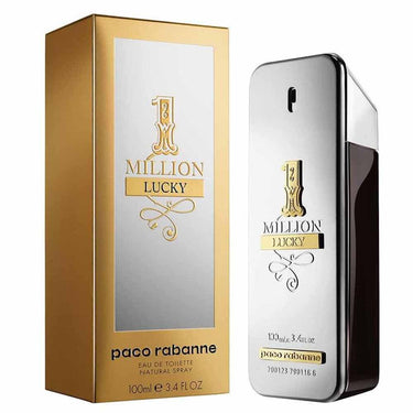 1 Million Lucky EDT for Men by Paco Rabanne, 100 ml - Fragmetics.com