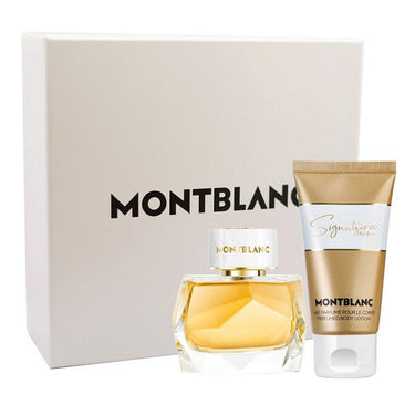 Signature Absolue Gift Set for Women by Mont Blanc, EDP 50Ml + Body Lotion 100Ml - Fragmetics.com