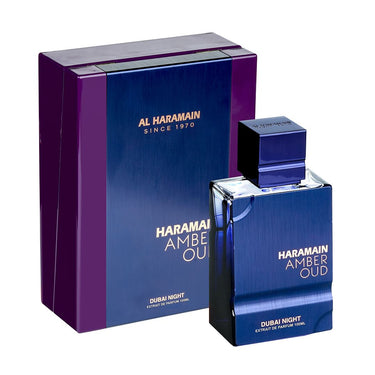 Amber Oud Dubai Night Extrait De Parfum for Men by Al Haramain, 100 ml