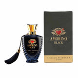 Black Essence EDP Unisex by Amorino, 100 ml - Fragmetics.com