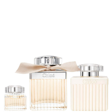 Chloe Gift Set for Women by Chloe, EDP 100 ml + EDP 5 ml + Body Lotion 100 ml - Fragmetics.com