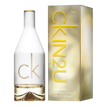 ck IN2U EDT for Women by Calvin Klein, 100 ml - Fragmetics.com
