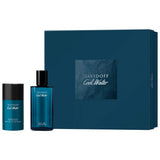 Cool Water Gift Set for Men by Davidoff, EDT 75Ml + Deodorant Stick 75G - Fragmetics.com