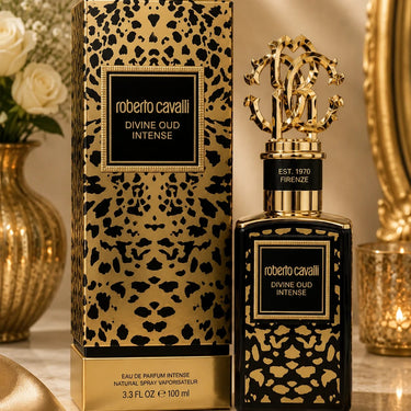 Roberto Cavalli Gold Collection Divine Oud Intense Unisex Eau De Parfum 100ml