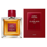 Habit Rouge Parfum for Men by Guerlain, 100 ml - Fragmetics.com
