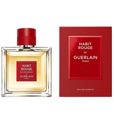Habit Rouge EDP for Men by Guerlain, 100 ml - Fragmetics.com