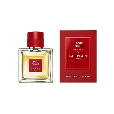 Habit Rouge L'Instinct Intense EDT for Men by Guerlain, 50 ml - Fragmetics.com