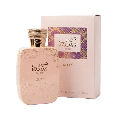 Hawas Glitz EDP for Women by Rasasi, 100 ml - Fragmetics.com