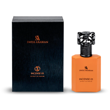 Incense 01 Extrait De Parfum Unisex by Swiss Arabian, 50 ml