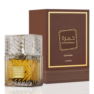 Khamrah Qahwa EDP Unisex by Lattafa, 100 ml - Fragmetics.com