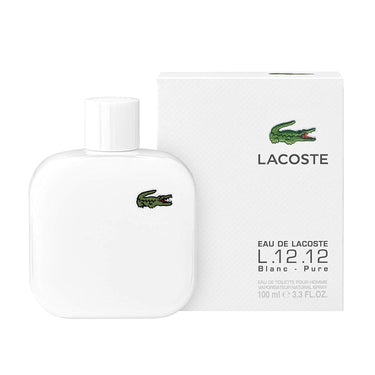 L.12.12 Blanc EDT for Men by Lacoste, 100 ml - Fragmetics.com