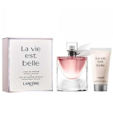 Lancome La Vie Est Belle Gift Set for Women, EDP 50ml + Bl 50ml Travel Set - Fragmetics.com