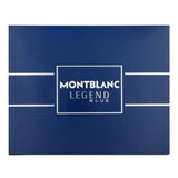 Mont Blanc Legend Blue Gift Set for Men, EDP 100 ml + EDP 7.5 ml + All Over Sower Gel 100 ml - Fragmetics.com