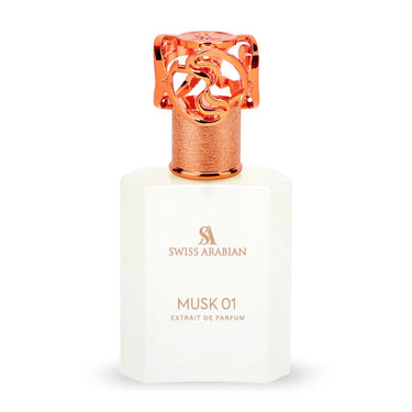 Musk 01 Extrait De Parfum Unisex by Swiss Arabian, 50 ml