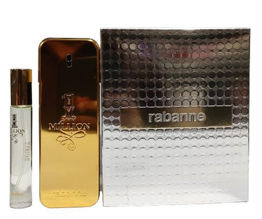 Paco Rabanne 1 Million Gift Set for Men, EDT 100 ml + EDT 20 ml - Fragmetics.com