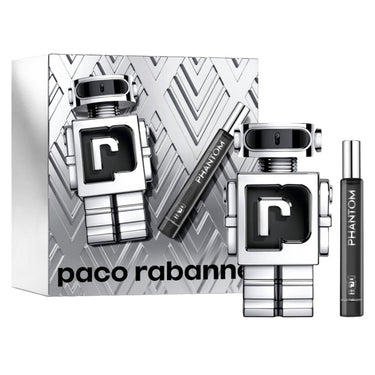 Phantom Gift Set for Men by Paco Rabanne, EDT 100Ml + EDT 20Ml - Fragmetics.com
