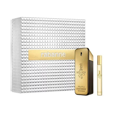 Paco Rabanne 1 Million Gift Set for Men, EDT 100 ml + EDT 20 ml - Fragmetics.com