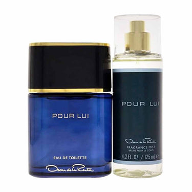 Pour Lui Gift Set for Men by Oscar De La Renta, EDT 90ml + Fragrance Mist 125ml - Fragmetics.com