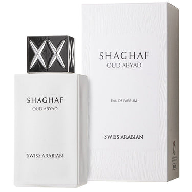 Shaghaf Oud Abyad EDP Unisex by Swiss Arabian, 75 ml - Fragmetics.com