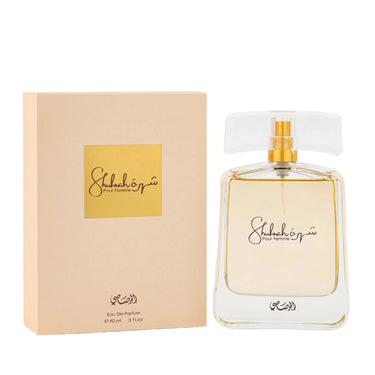 Shuhrah Pour Femme EDP for Women by Rasasi, 90 ml - Fragmetics.com