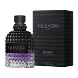 Uomo Born In Roma Purple Melancholia EDT for Men by Valentino, 100 ml - Fragmetics.com