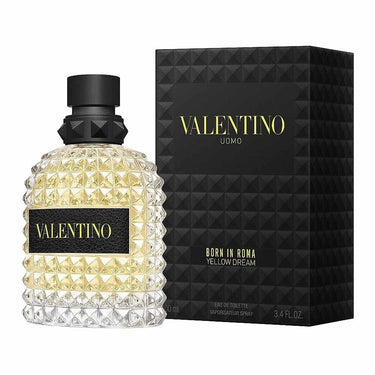 Uomo Born In Roma Yellow Dream EDT for Men by Valentino, 100 ml - Fragmetics.com