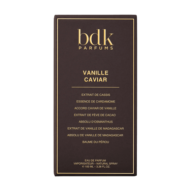 Vanille Caviar EDP Unisex by BDK Parfums, 100 ml - Fragmetics.com