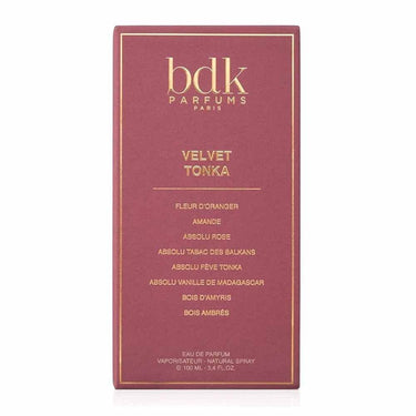 Velvet Tonka EDP Unisex by BDK Parfums, 100 ml - Fragmetics.com