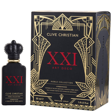 XXI Art Deco Amberwood Parfum Unisex by Clive Christian, 50 ml - Fragmetics.com