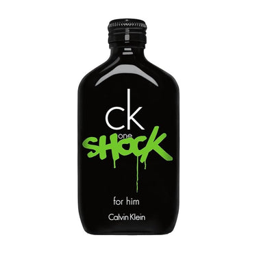 ck One Shock EDT for Men by Calvin Klein, 100 ml