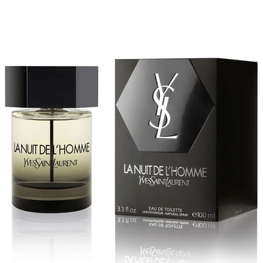 La Nuit De L'homme EDT for Men by Yves Saint Laurent, 100 ml - Fragmetics.com