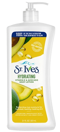 St Ives Vitamin E & Avocado Hydrating Body Lotion, 621 ml - Fragmetics.com