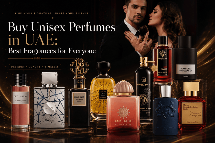 Buy Unisex Perfumes in UAE Best Fragrances for Everyone - Fragmetics.com