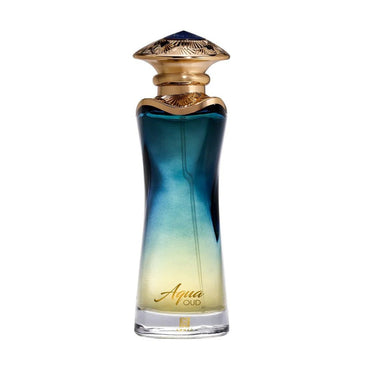 Aqua Oud EDP Unisex by Ahmed Al Maghribi, 90 ml - Fragmetics.com