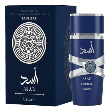 Asad Zanzibar EDP for Men by Lattafa, 100 ml - Fragmetics.com