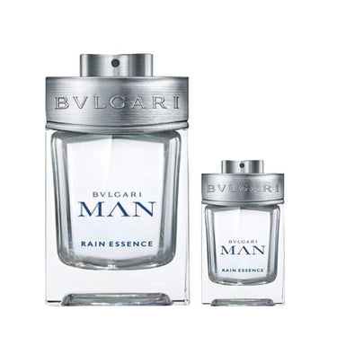 Bvlgari Man Rain Essence Gift Set for Men, EDP 100 ml + EDP 15 ml - Fragmetics.com
