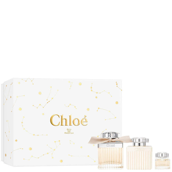 Chloe Gift Set for Women by Chloe, EDP 100 ml + EDP 5 ml + Body Lotion 100 ml - Fragmetics.com