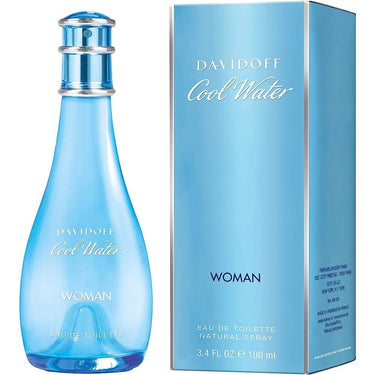 Cool Water EDT for Women by Davidoff, 100 ml