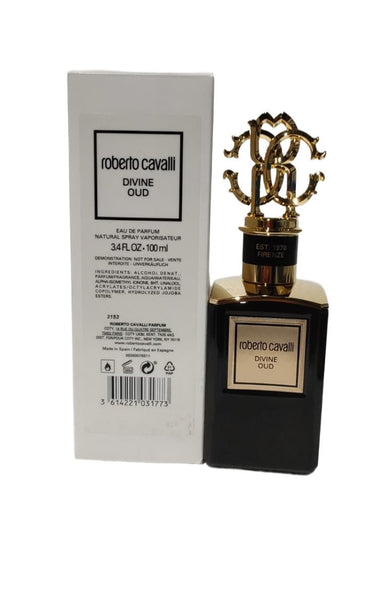 Divine Oud EDP Unisex by Roberto Cavalli, 100 ml Tester - Fragmetics.com