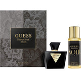 Guess Seductive Noir Gift Set for Women by Guess, EDT 75ML + Fragrance Mist 125ML - Fragmetics.com