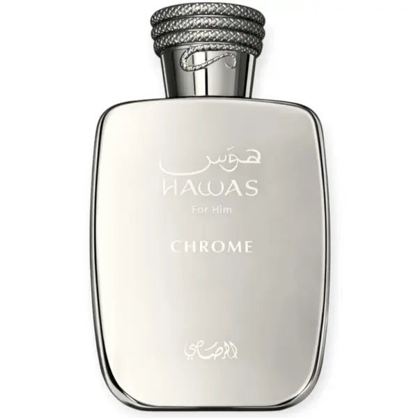 Hawas Chrome EDP for Men by Rasasi, 100 ml - Fragmetics.com