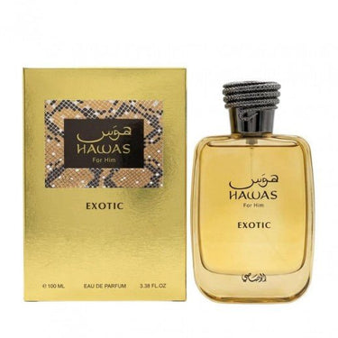 Hawas Exotic EDP for Men by Rasasi, 100 ml - Fragmetics.com