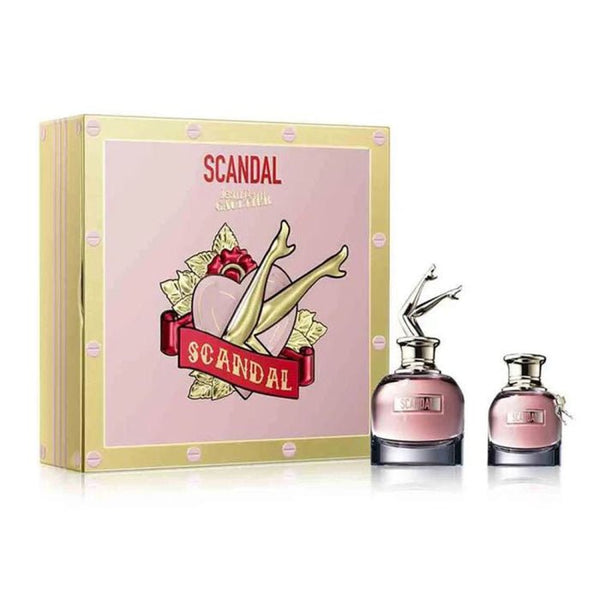 Jean Paul Gaultier Scandal Gift Set for Women, EDP 80Ml + Hair Mist 30ml - Fragmetics.com