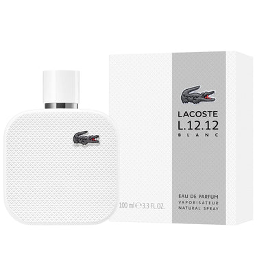 L.12.12 Blanc EDP for Men by Lacoste, 100 ml - Fragmetics.com