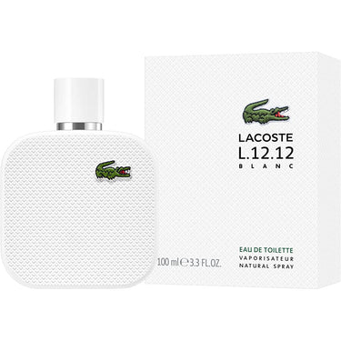 L.12.12 Blanc EDT for Men by Lacoste, 100 ml