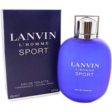L'Homme Sport EDT for Men by Lanvin, 100 ml - Fragmetics.com