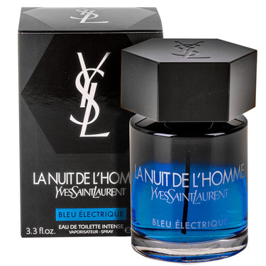 La Nuit De L'homme Bleu Electrique EDT for Men by Yves Saint Laurent, 100 ml