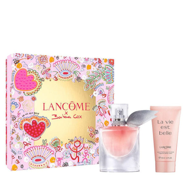 Lancome La Vie Est Belle Gift Set for Women, EDP 30ml + Bl 50ml Travel Set - Fragmetics.com