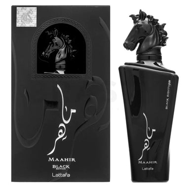Maahir Black Edition Unisex by Lattafa, 100 ml - Fragmetics.com