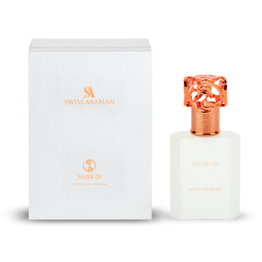 Musk 01 Extrait De Parfum Unisex by Swiss Arabian, 50 ml 